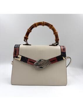 Pre-Owned Gucci Off White Calfskin #236185G14B